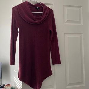 Small maroon sweater